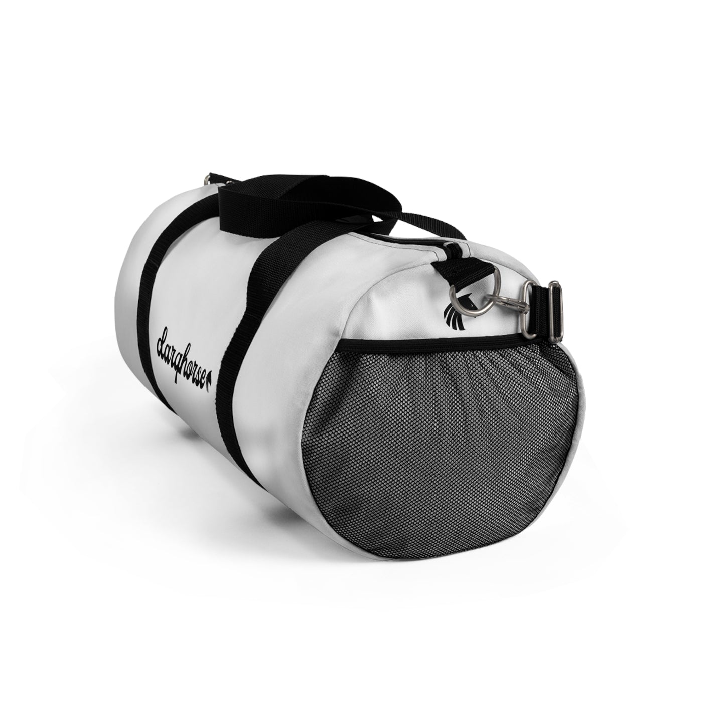 Darq Horse White Duffel Bag