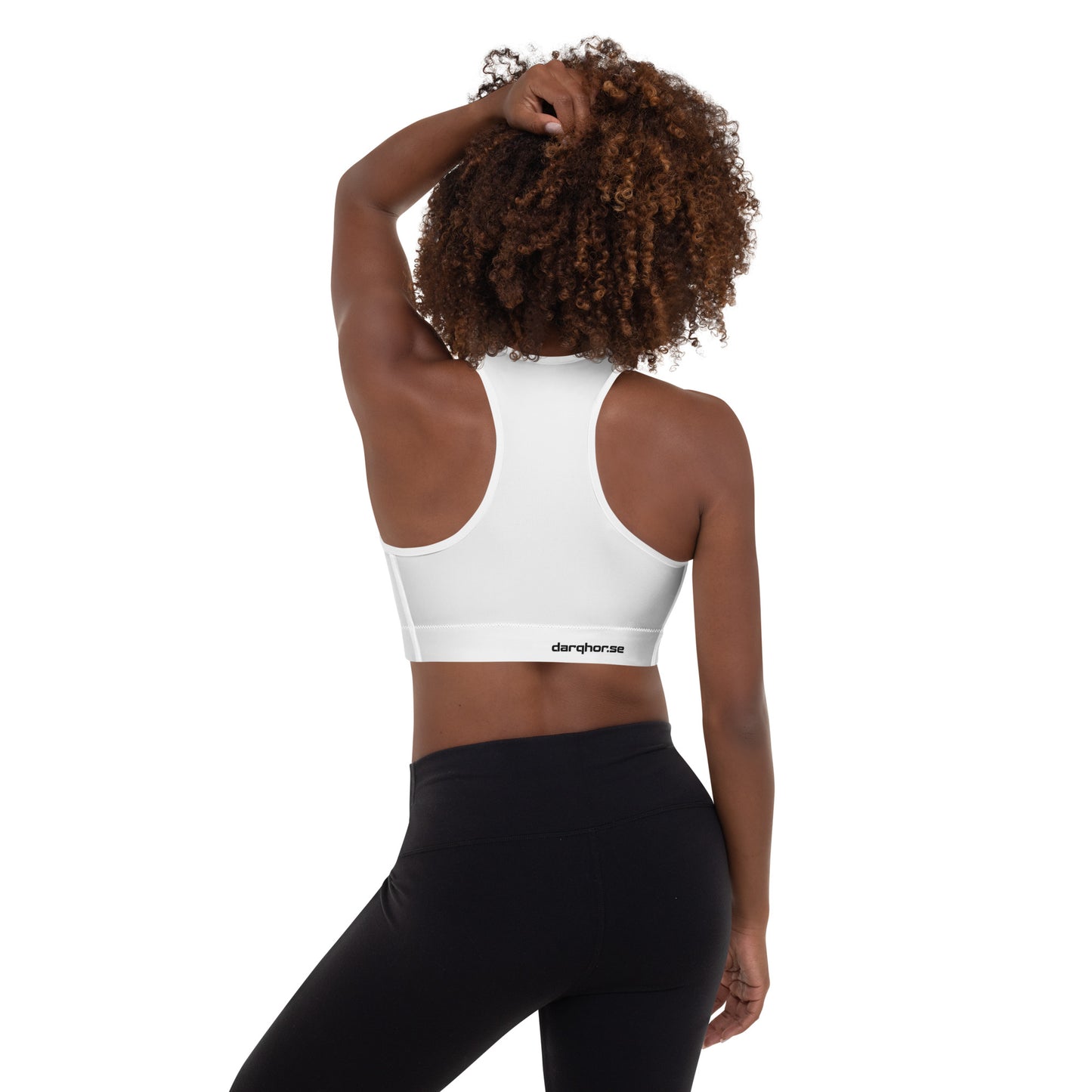 GABS Padded Sports Bra | White